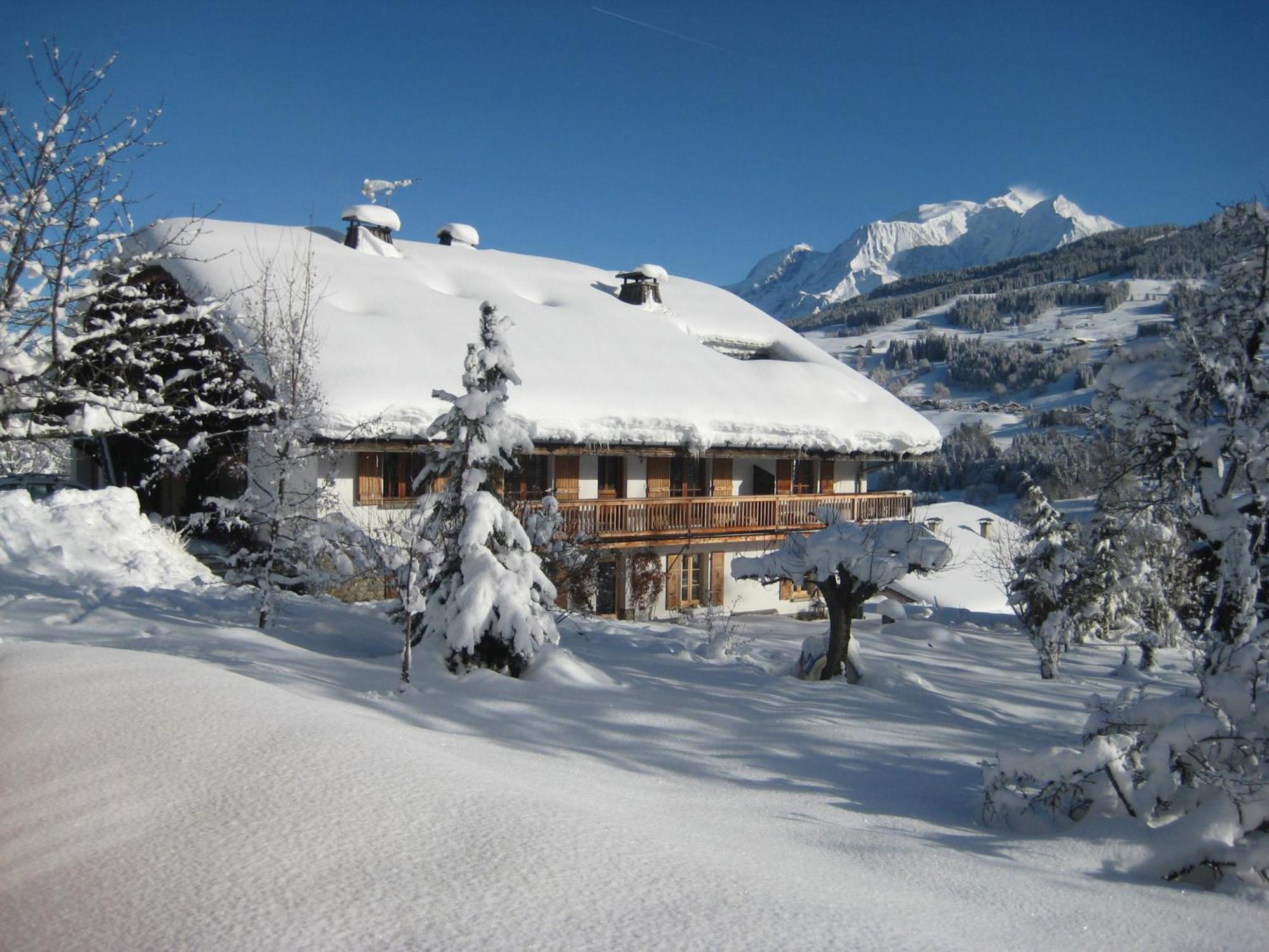 Chalet A Megeve-Vauvray - Grands Appartements , Vue Mont Blanc Demi-Quartier Kültér fotó