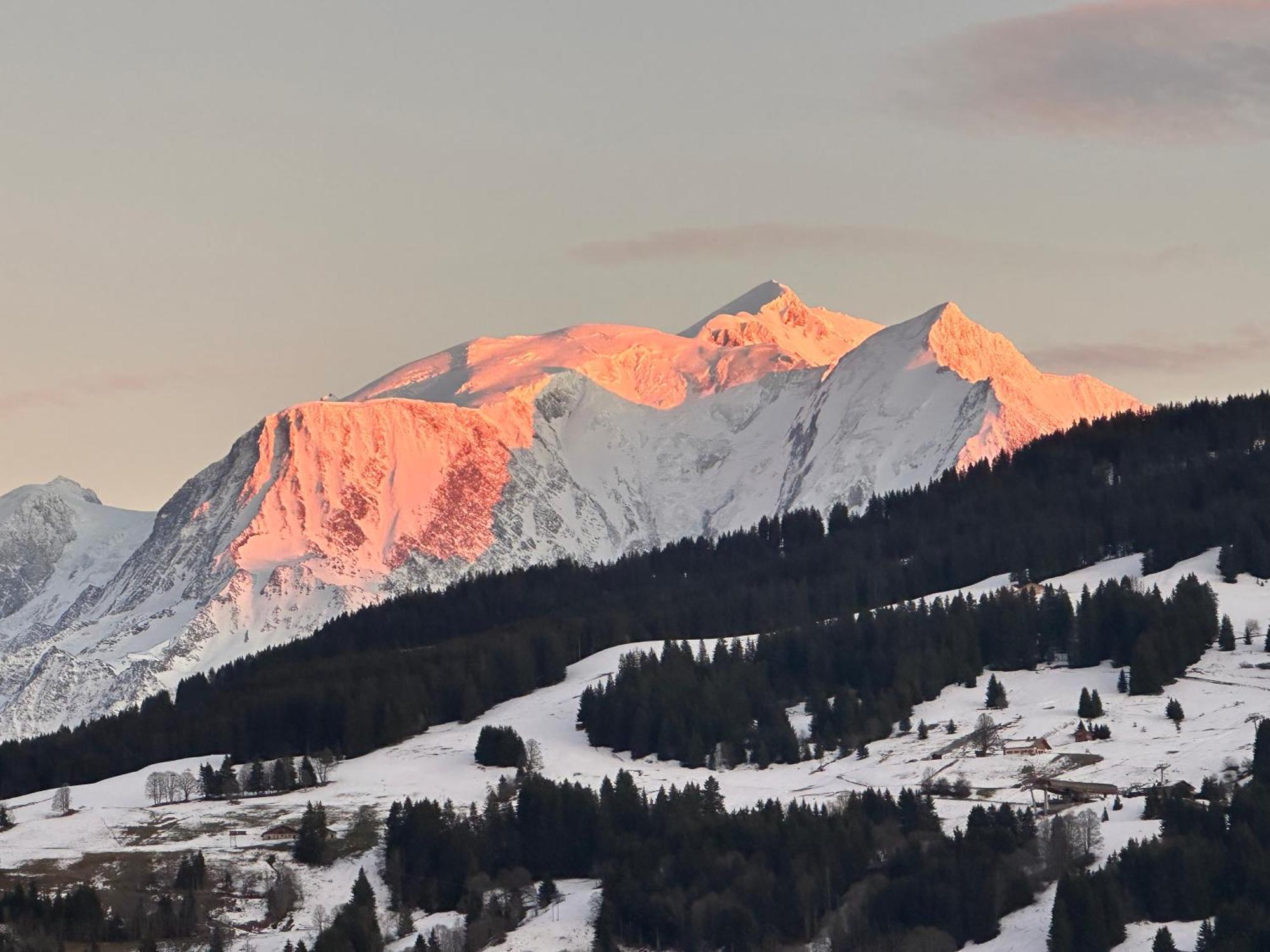 Chalet A Megeve-Vauvray - Grands Appartements , Vue Mont Blanc Demi-Quartier Kültér fotó